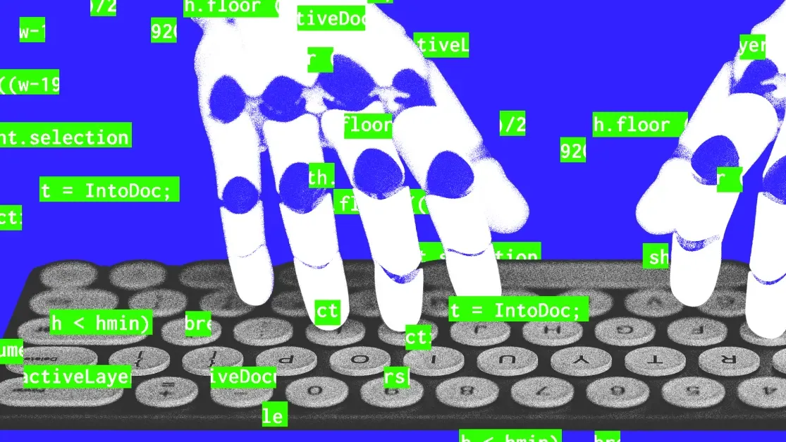 Ilustrasi bot AI mengakses server Wikipedia