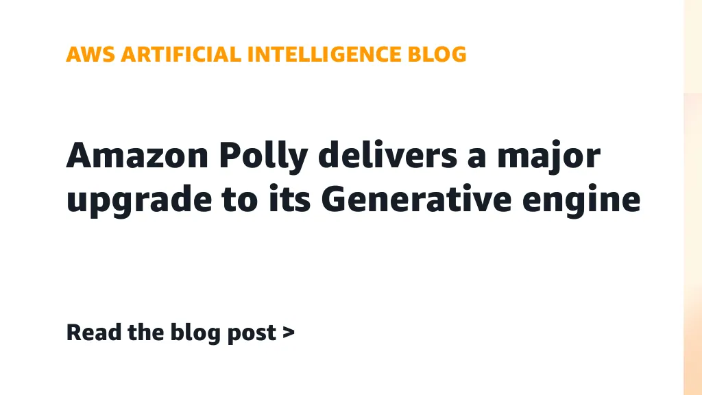 Ilustrasi gelombang audio dan mikrofon digital Amazon Polly Generative engine AWS
