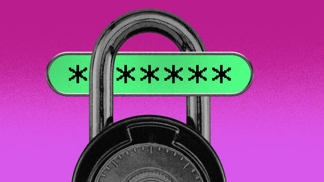 Ilustrasi konsep keamanan 1Password for Agents untuk autentikasi agen AI tanpa memperlihatkan kata sandi pengguna