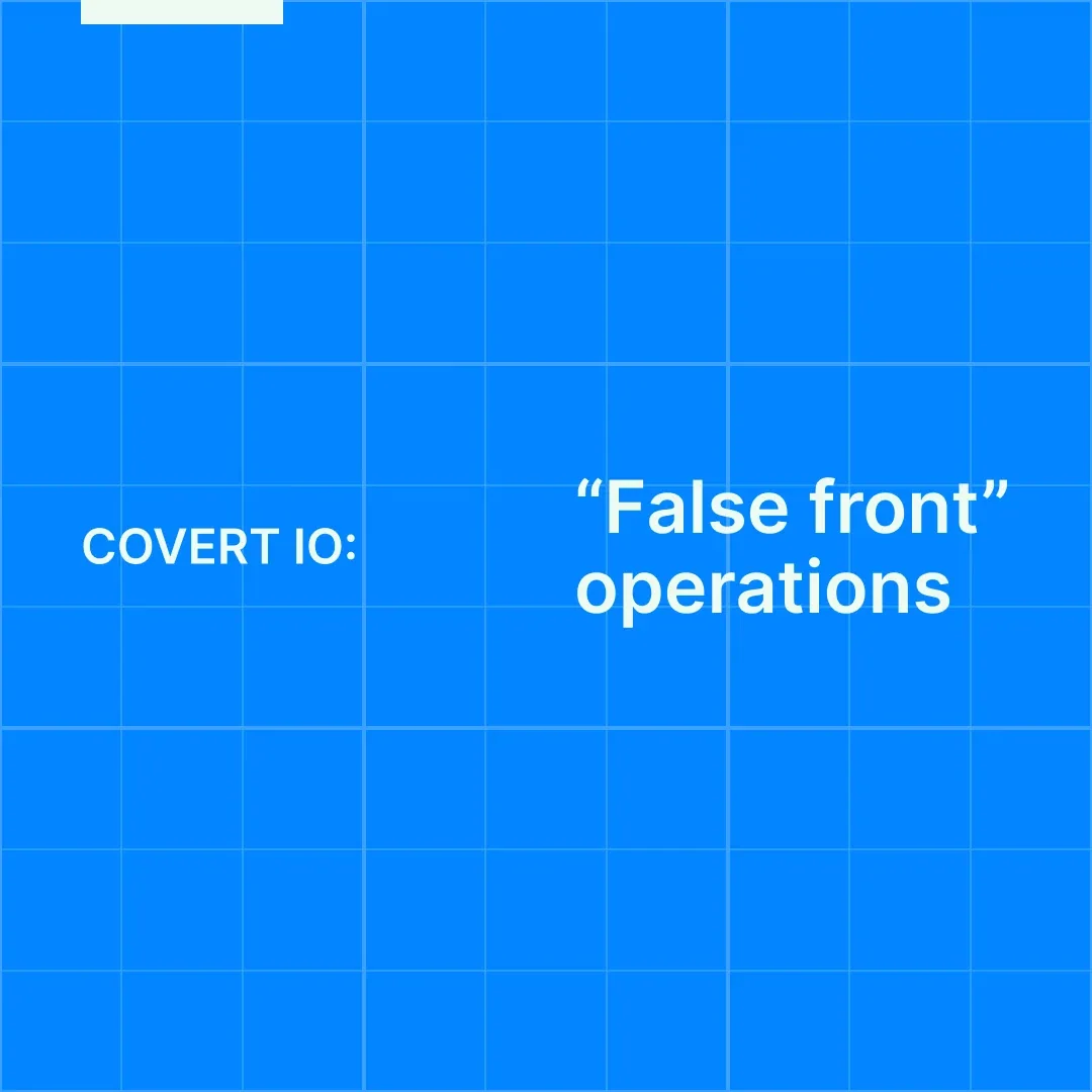 Disrupting AI-enabled “false front” operations — cover