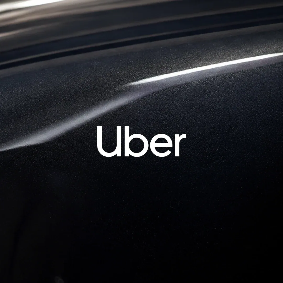 Uber customer story > 1x1 art card and hero image