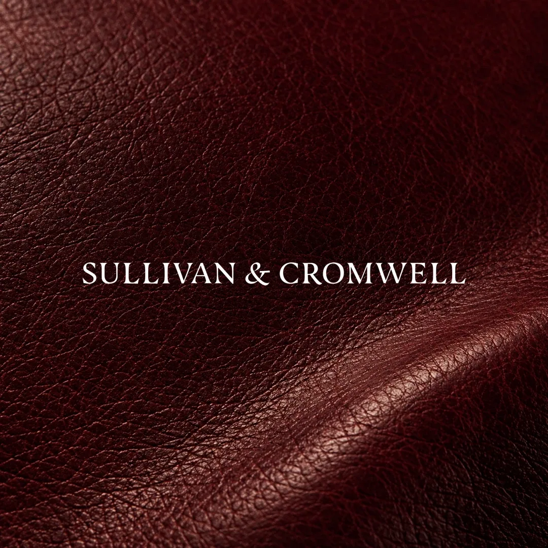 Sullivan & Cromwell — Cover