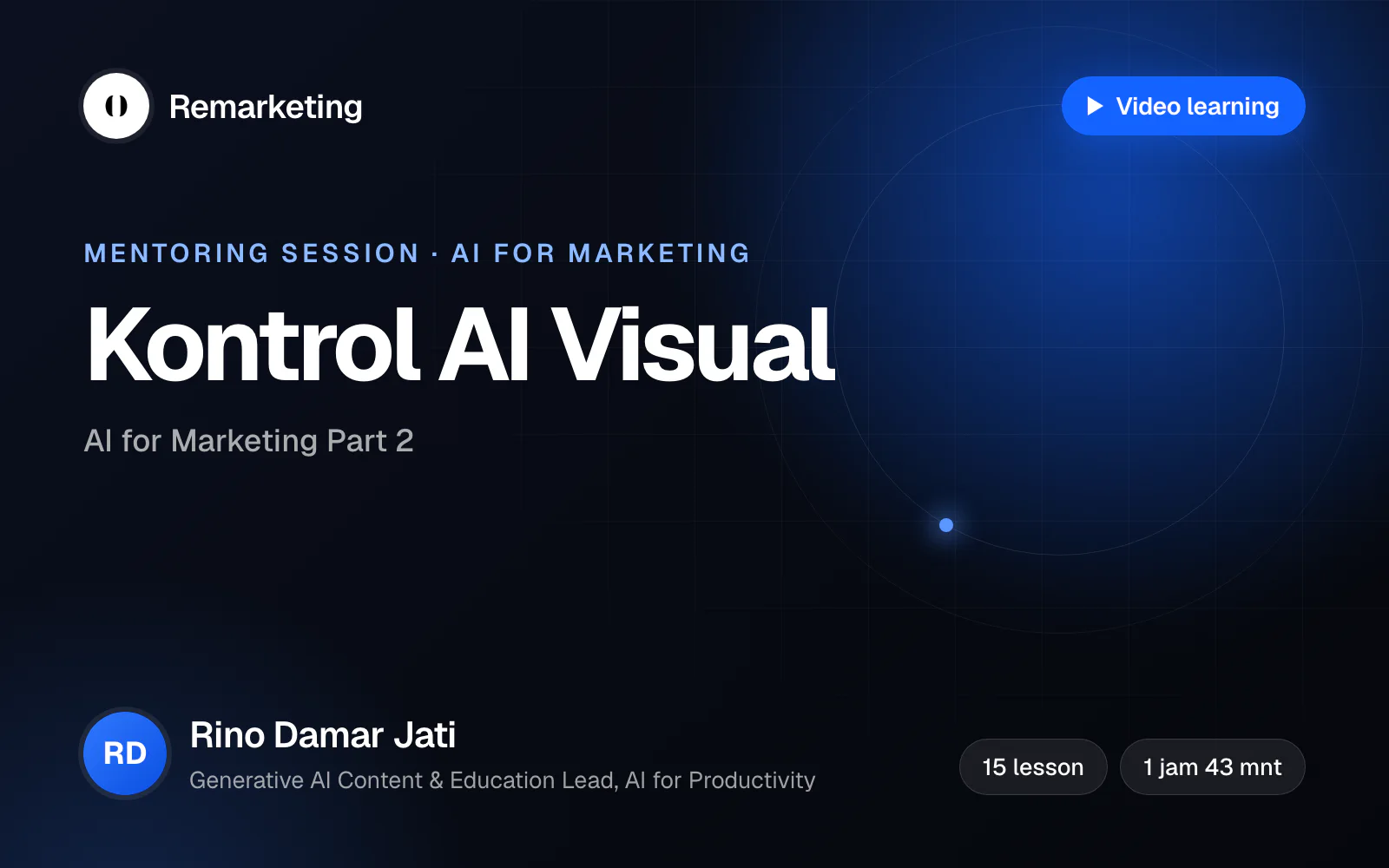 Banner kelas [Mentoring Session] AI for Marketing Part 2