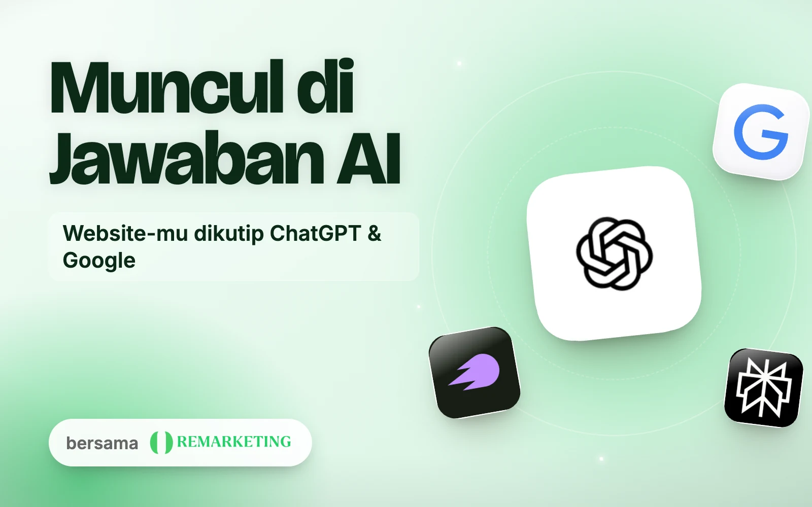 Banner kelas [Mentoring Session] Biar Website Kamu Muncul di AI Answer